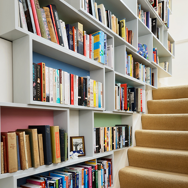 Stair Shelving <br />
Residential<br />
Bathroom