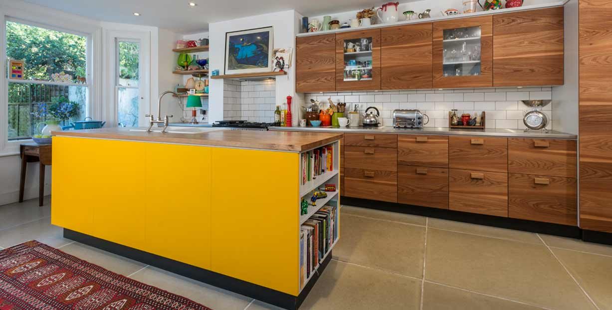 Billy's Kitchen<br />
London Flat contemporary kitchen project 