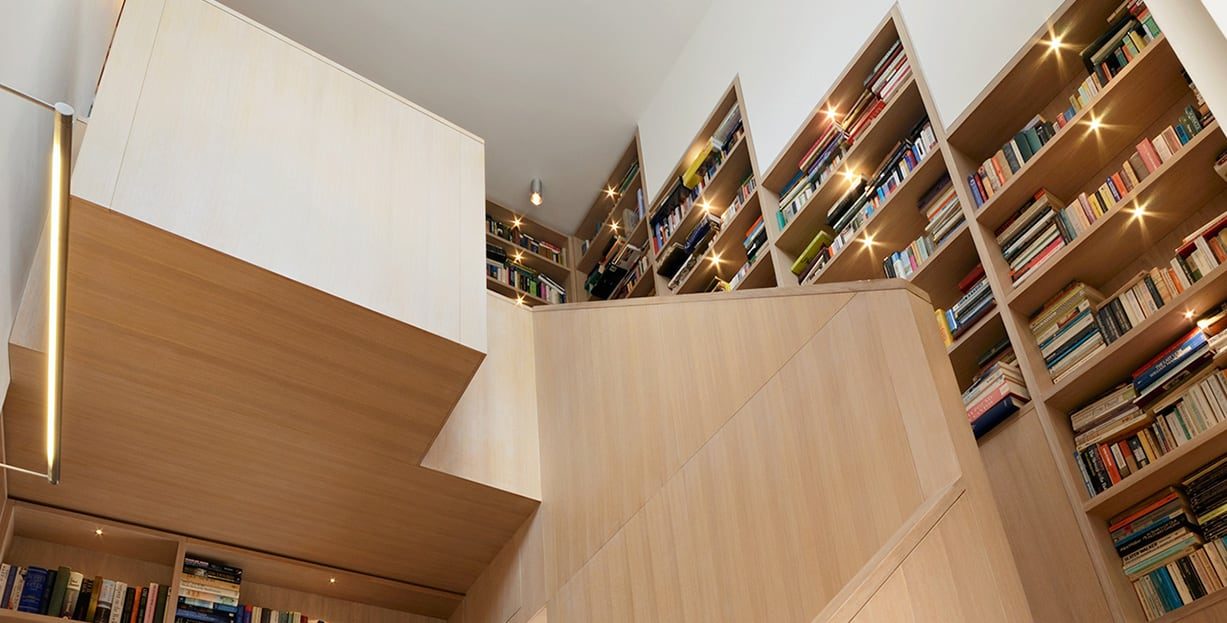 Stair Library & Office Landing